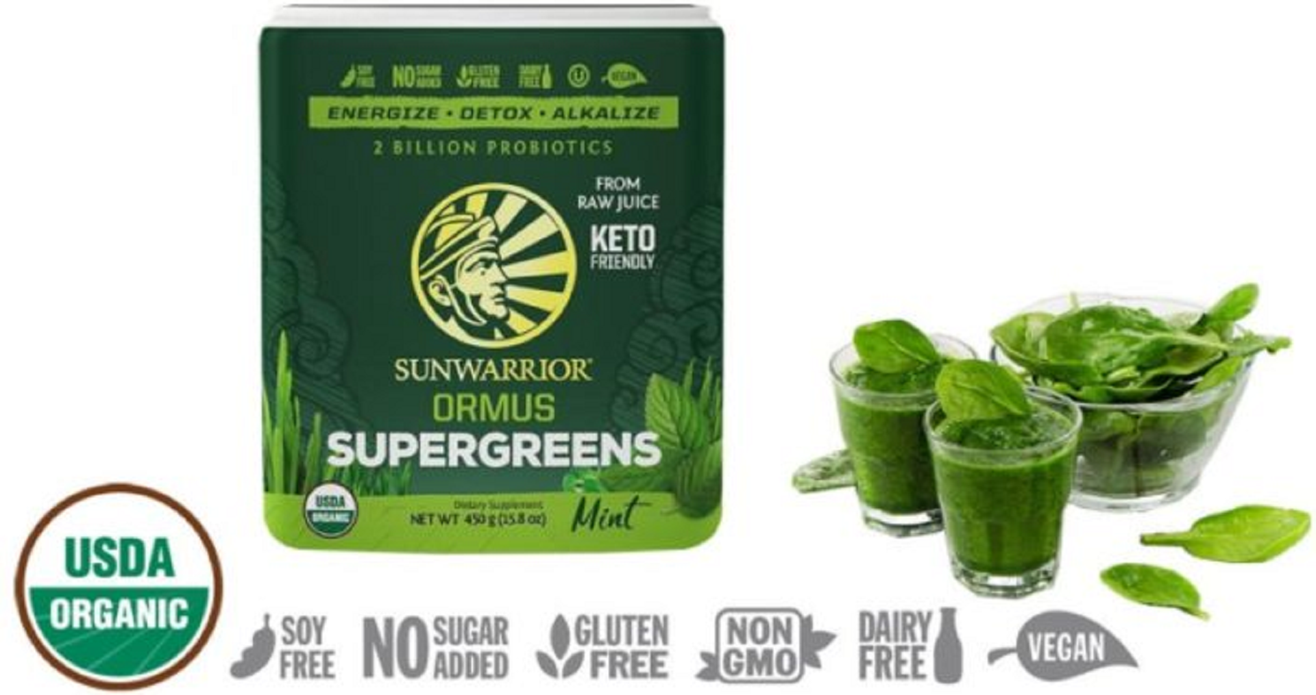 ormus supergreens green powder