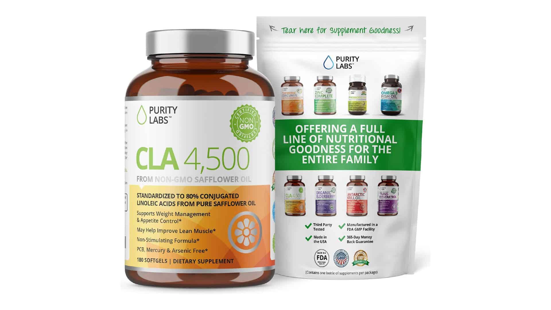 Purity Labs CLA 4500 Softgels
