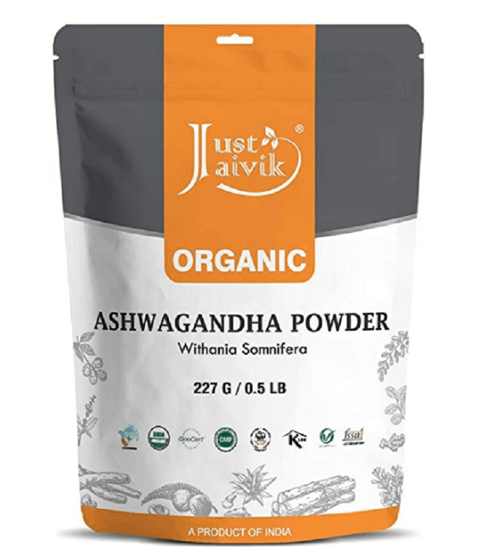 just jaivik organic ashwagandha powder