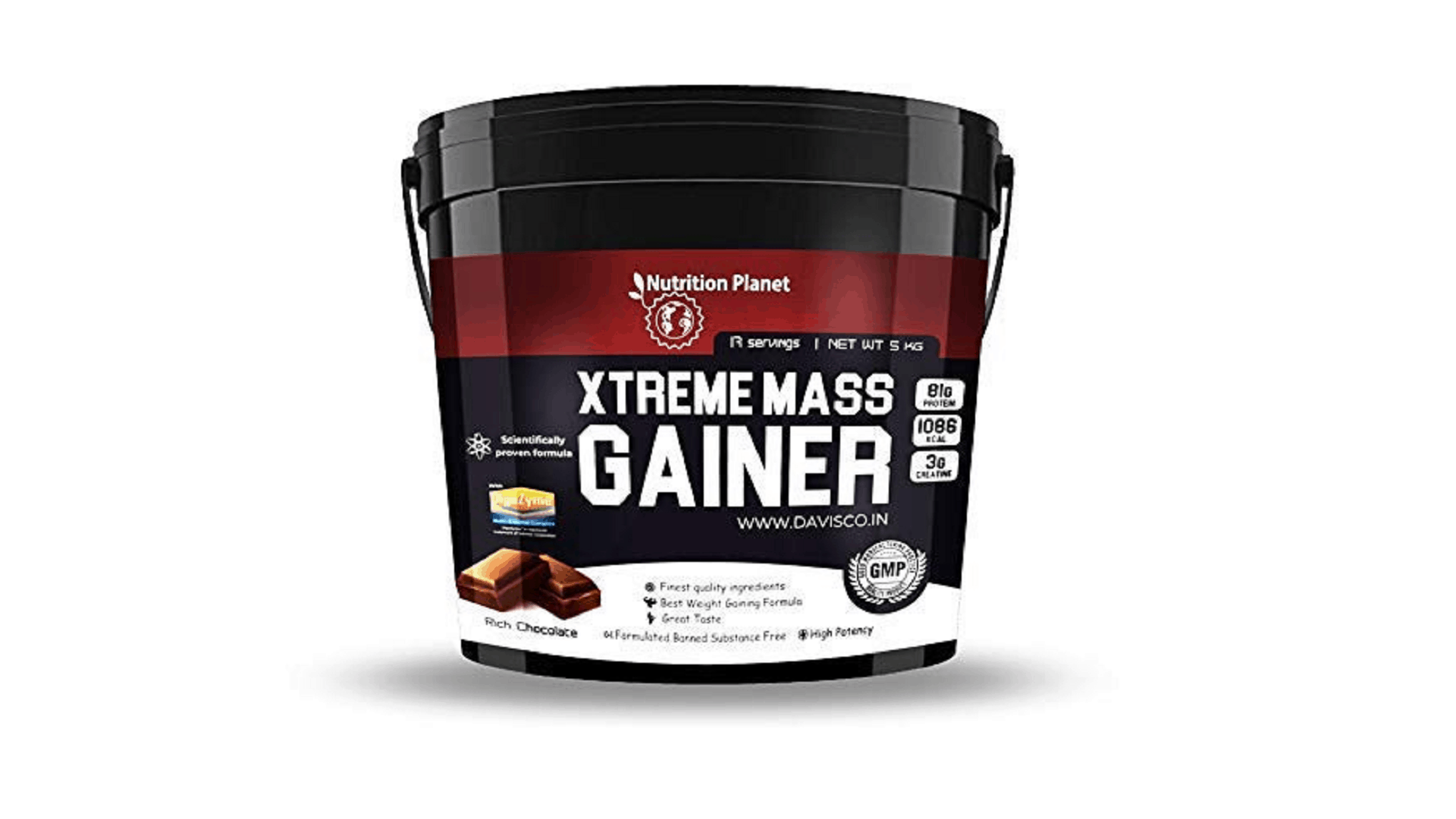 nutrition planet extreme mass gainer with added digezyme