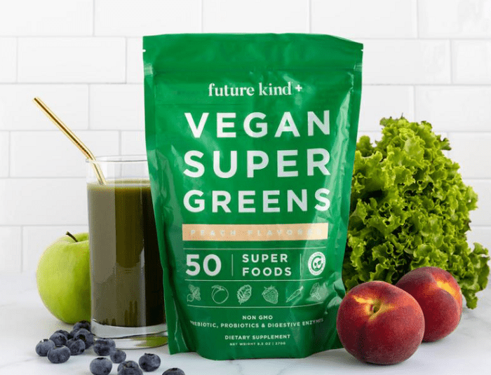 future kind + vegan super greens powder