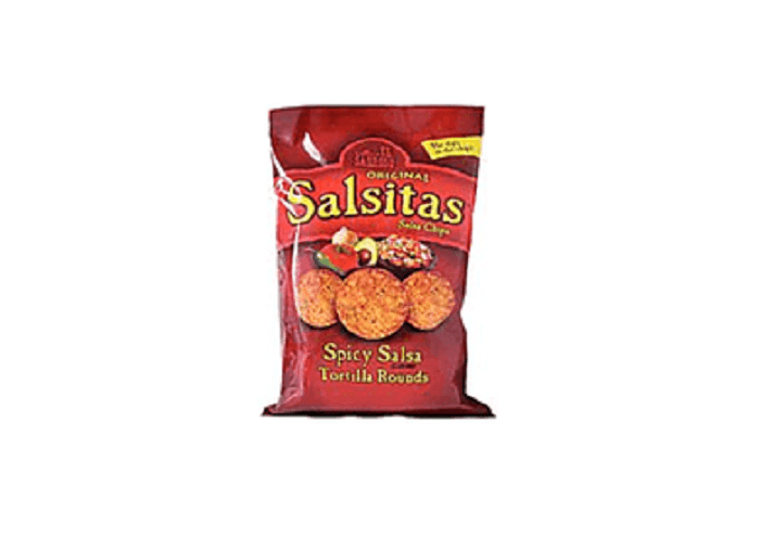 salsas spicy salsa flavored tortilla rounds and taco bell tortilla chips