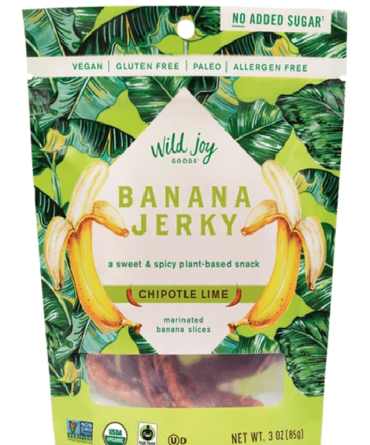 Wild Joy Goods Banana Jerky Chipotle Lime