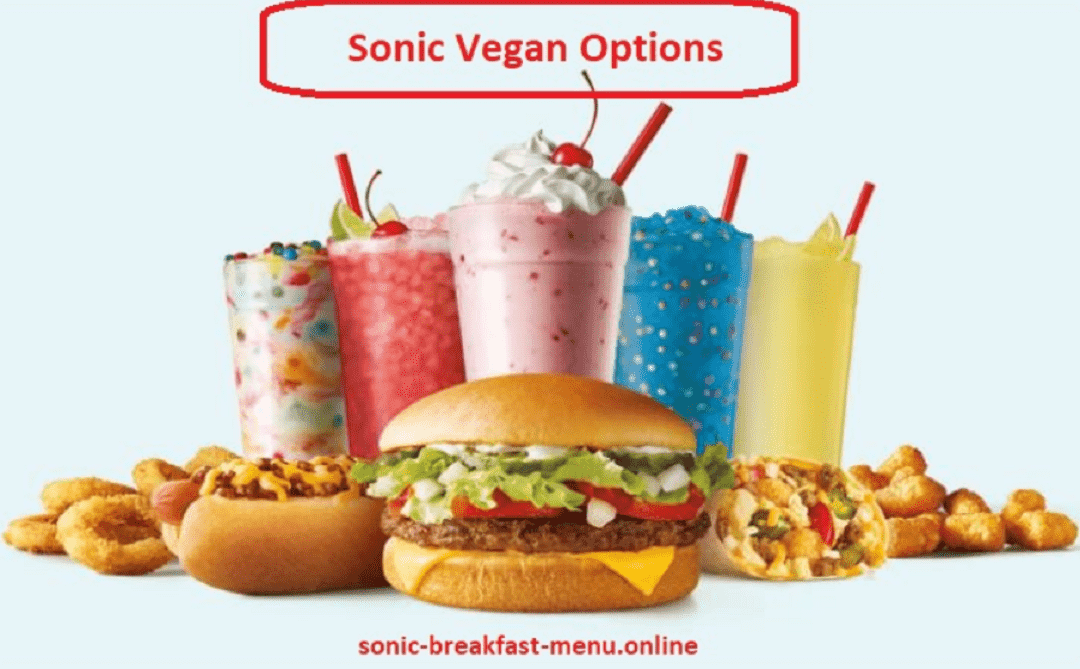 sonic vegan options