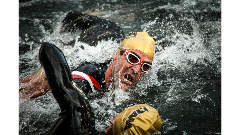 Open water swimming